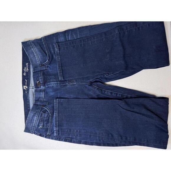 seven for all mankind slim cigarette 7 For All Mankind The Slim Cigarette Jeans - Size 30